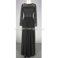 Elegant Ball Gown Long Sleeve Lace Prom Dress
